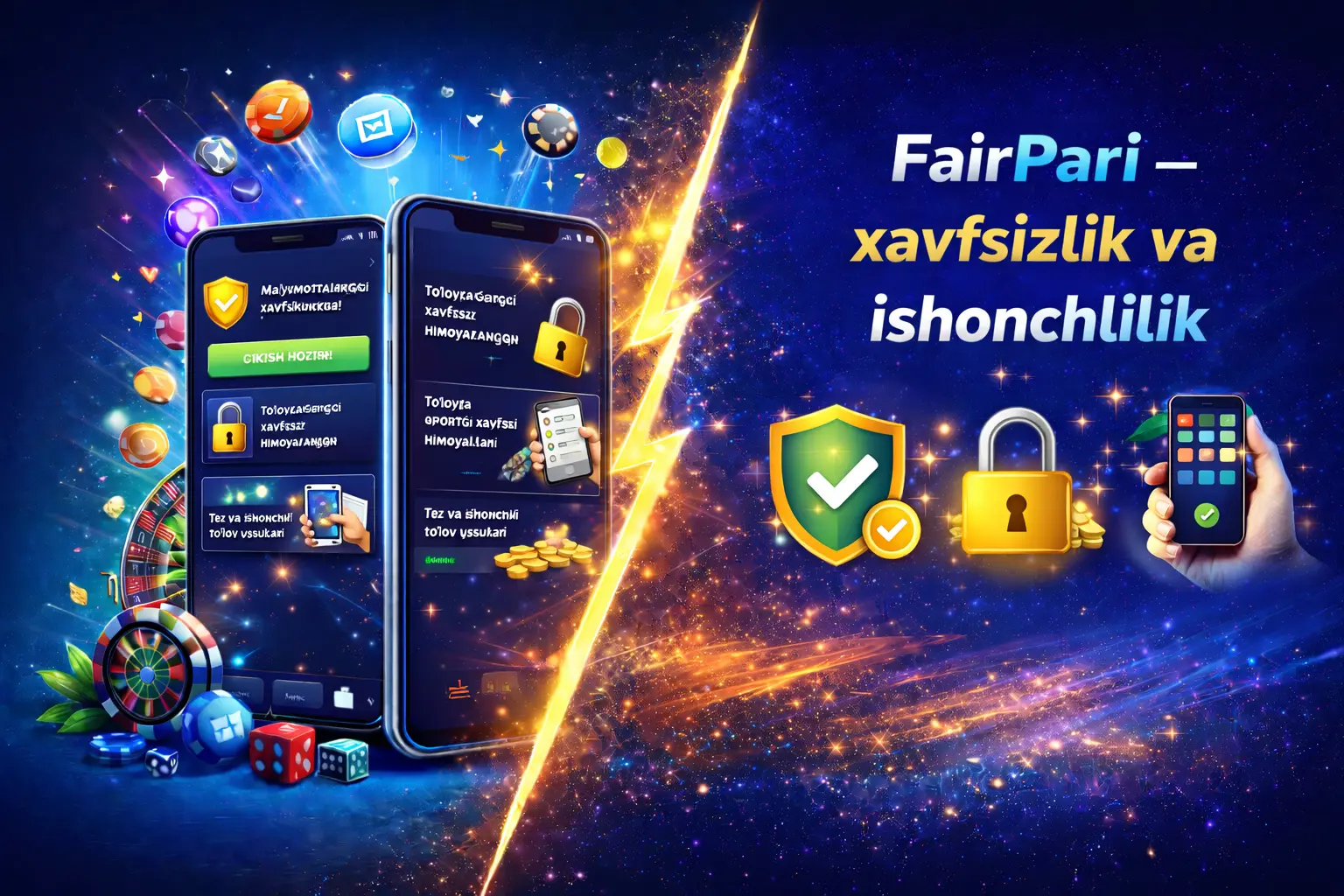 FairPari — xavfsizlik va ishonchlilik Uzbekistan